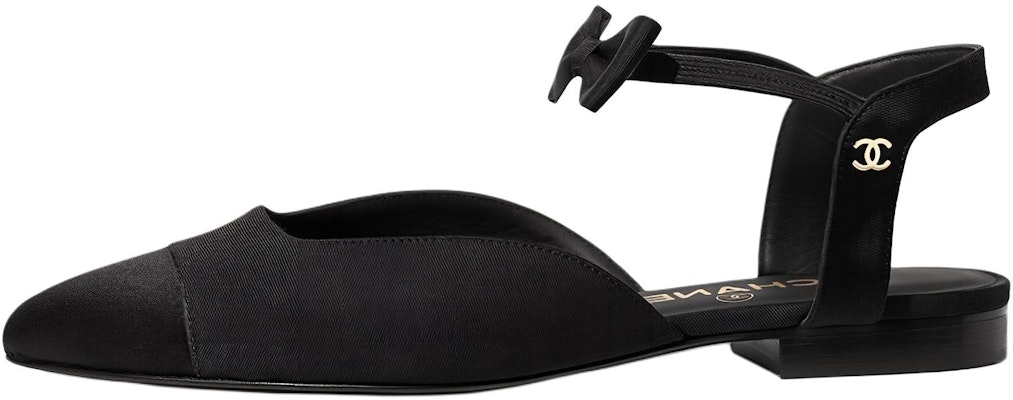 (Women) Chanel Silk Satin Sandals 'Black' G36361-Y54259-94305 Buy (Women) Chanel Silk Satin Sandals 'Black' G36361-Y54259-94305