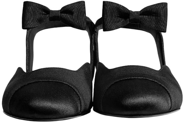 (Women) Chanel Silk Satin Sandals 'Black' G36361-Y54259-94305 Purchase (Women) Chanel Silk Satin Sandals 'Black' G36361-Y54259-94305