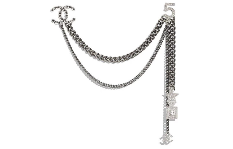 (Women) CHANEL Silver Brooch  Accessories AB8018 B07790 NH174 圖 2
