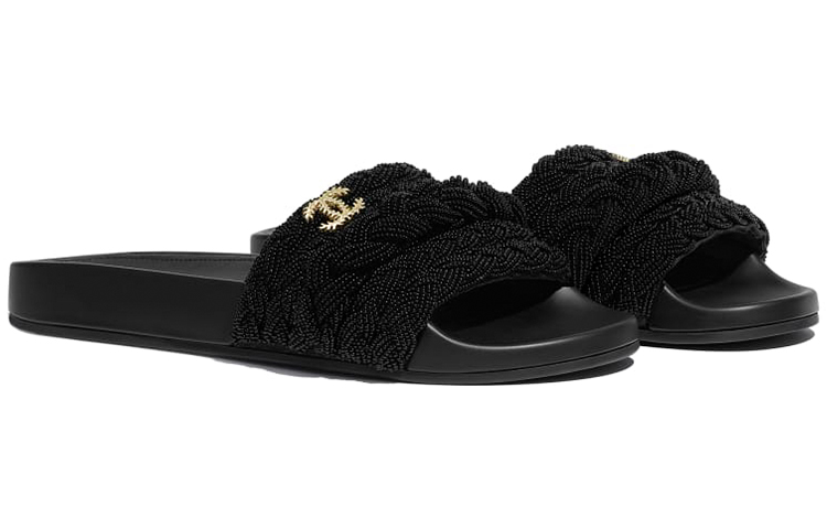 (W) Chanel Slide 'Black' 圖 2