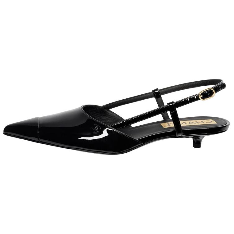 (W) Chanel Slide Sandal 'Black'