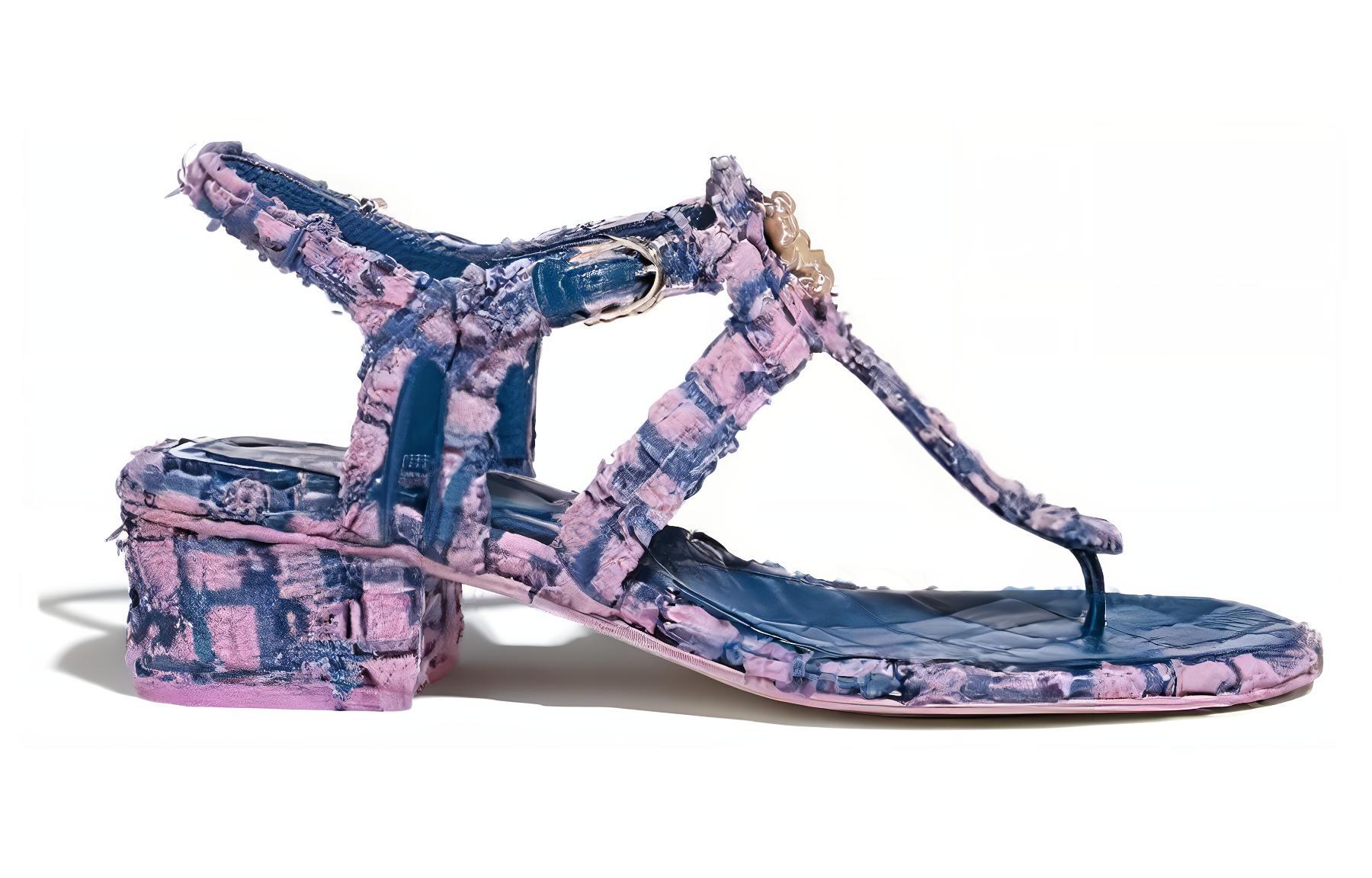 (W) Chanel Slides 'Fashion Pink & Blue' 圖 2