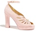 Order (W) Chanel Slingback 'Tumit Tinggi Chunky Versatil dan Selesa Warna Pink' G45455-B15154-NT798