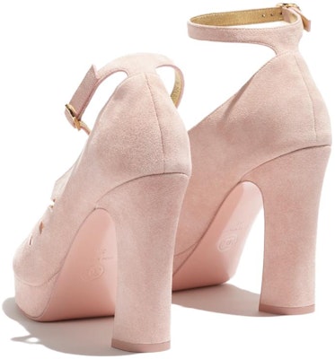 (Women) Chanel Slingback 'Comfortable Versatile Chunky High Heel Pink' G45455-B15154-NT798 Shop (Women) Chanel Slingback 'Comfortable Versatile Chunky High Heel Pink' G45455-B15154-NT798