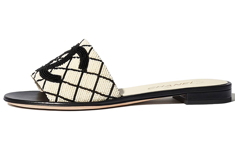 (Women) Chanel Slingback 'Pearl Embroidery' G35904-X53317-C7600