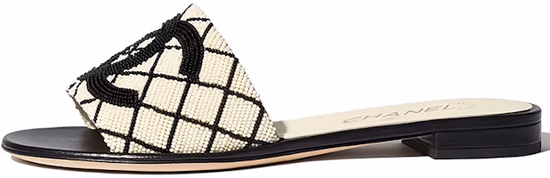 (Women) Chanel Slingback 'Pearl Embroidery' G35904-X53317-C7600 (Women) Chanel Slingback 'Pearl Embroidery' G35904-X53317-C7600