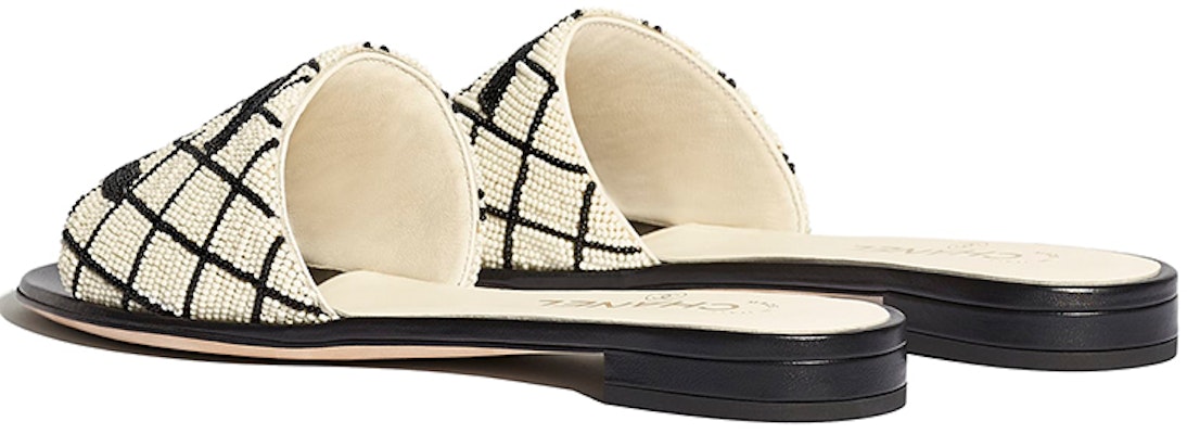(Women) Chanel Slingback 'Pearl Embroidery' G35904-X53317-C7600 Lookbook (Women) Chanel Slingback 'Pearl Embroidery' G35904-X53317-C7600