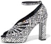 Buy (W) Chanel Slingback Tumit Blok Tinggi 11cm 'Hitam dan Putih' untuk Keselesaan G45455-B15156-NT803