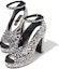 Lookbook (W) Chanel Slingback Tumit Blok Tinggi 11cm 'Hitam dan Putih' untuk Keselesaan G45455-B15156-NT803
