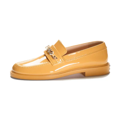 (W) Chanel Slip-On 'Patent Yellow'
