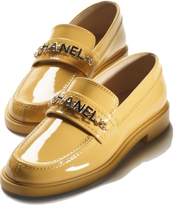(Women) Chanel Slip-On 'Patent Yellow' G37430-B13238-NP047 Order (Women) Chanel Slip-On 'Patent Yellow' G37430-B13238-NP047
