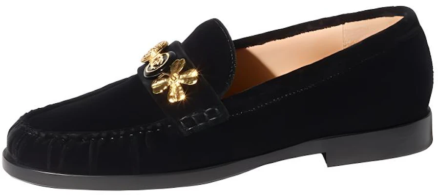 (W) Chanel Zapatos Sin Cordones 'Logo CC Terciopelo - Negro' G40114-X56994-94305 Buy (W) Chanel Zapatos Sin Cordones 'Logo CC Terciopelo - Negro' G40114-X56994-94305