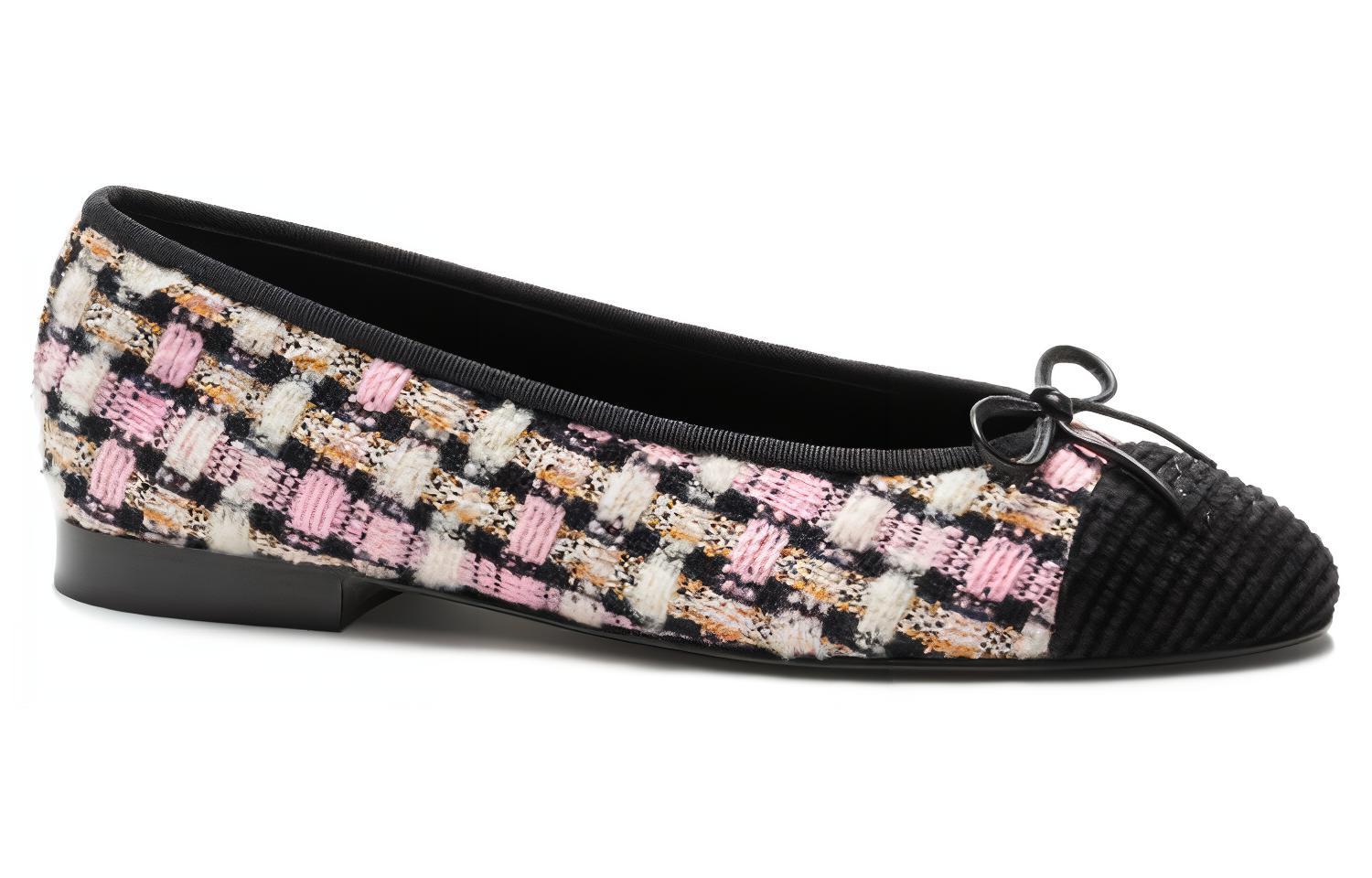 Order (W) シャネル スリップオン ピンクブラック (Chanel Slip-on Pink Black) G02819-B14615-NS463