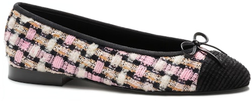 Order (Women) Chanel Slip-On Round Toe Block Heel 'Pink Black' G02819-B14615-NS463