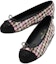 Lookbook (W) Chanel Slip-On Hujung Bulat Tumit Blok 'Pink Hitam' G02819-B14615-NS463