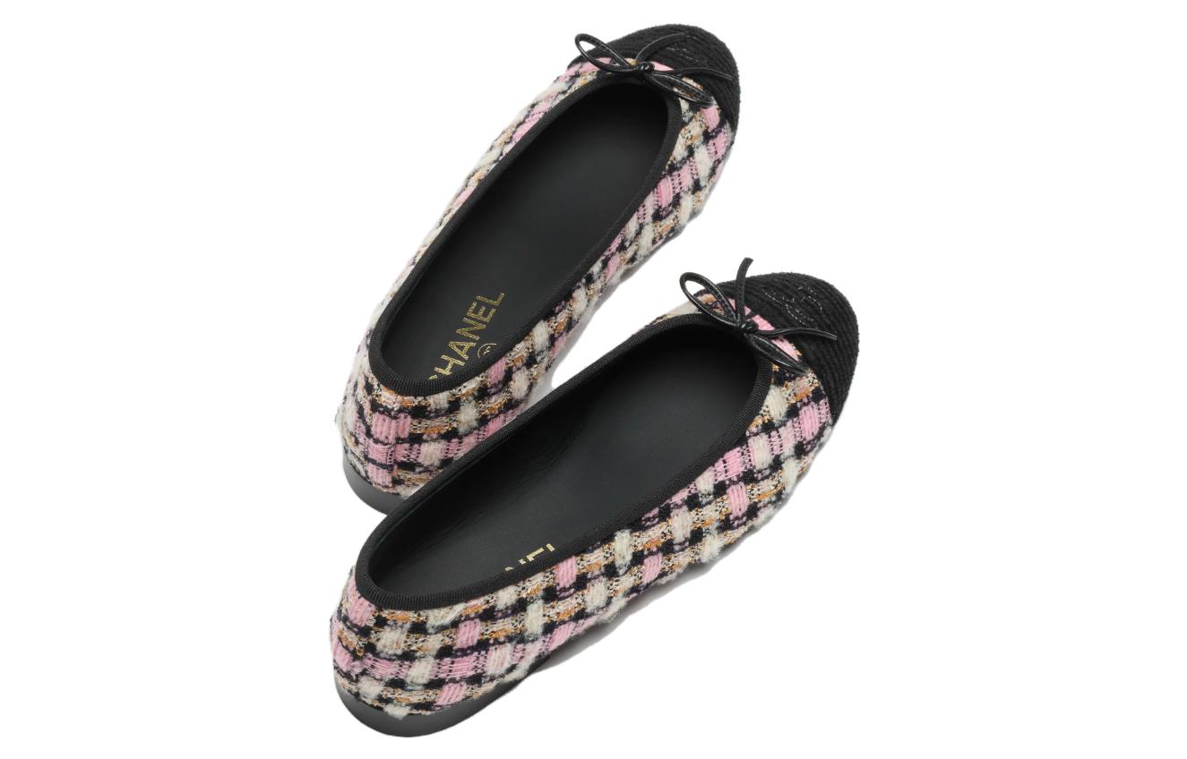 Shop (W) シャネル スリップオン ピンクブラック (Chanel Slip-on Pink Black) G02819-B14615-NS463