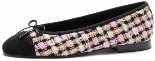 (Women) Chanel Slip-On Round Toe Block Heel 'Pink Black' G02819-B14615-NS463 (Women) Chanel Slip-On Round Toe Block Heel 'Pink Black' G02819-B14615-NS463