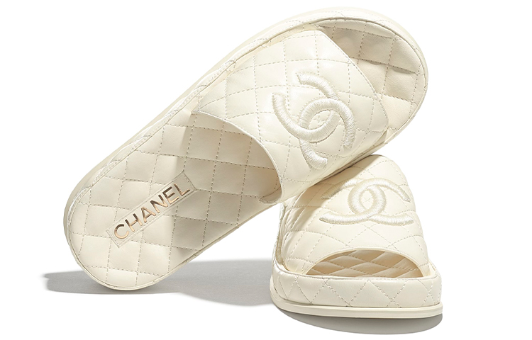 (W) Chanel Slipper 'Milk White' 圖 4