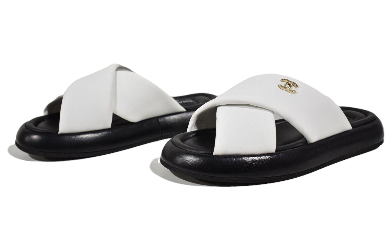 (W) Chanel Slipper 'White' 圖 3