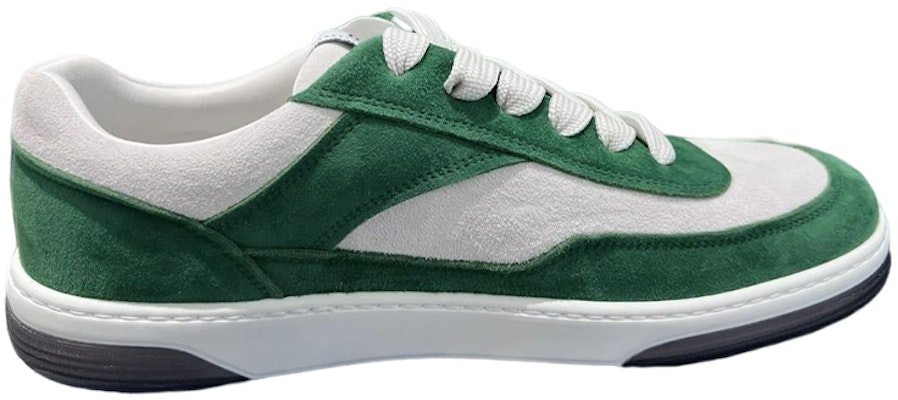 CHANEL香奈兒 23P 皮革 低筒 繫帶 時尚板鞋 女款 白綠 Order CHANEL香奈兒 23P 皮革 低筒 繫帶 時尚板鞋 女款 白綠