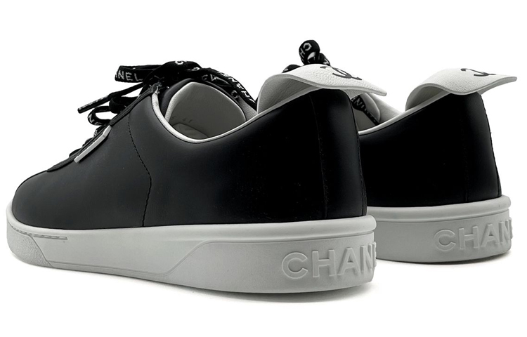 (W) Chanel Sneaker 'Black Calfskin Fashion' 圖 4
