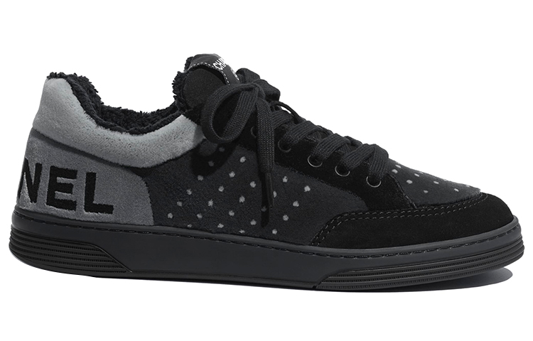 (W) Chanel Sneaker 'Black Grey Patchwork' 圖 2