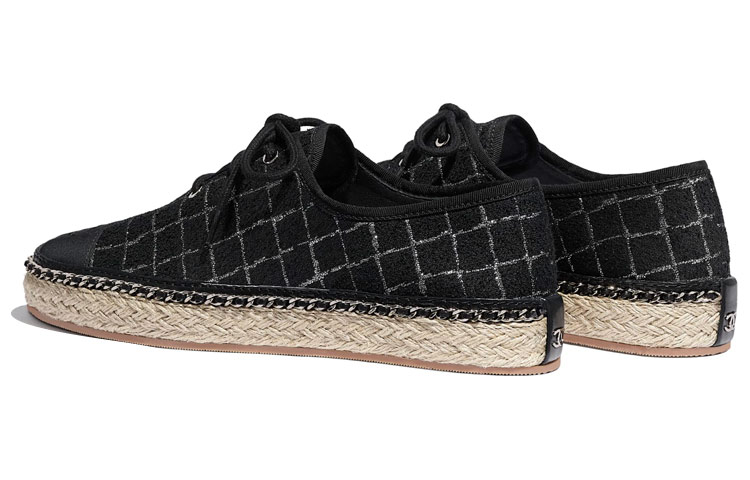 (W) Chanel Sneaker 'Black Tweed' 圖 4