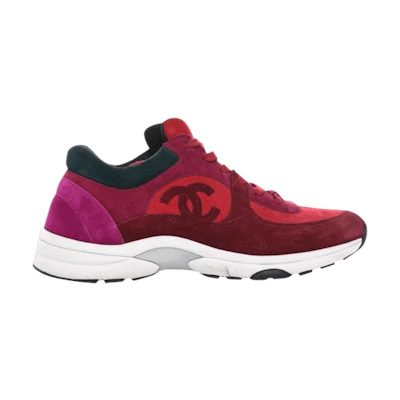 (W) Chanel Sneaker 'Burgundy Red'