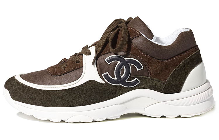 (W) Chanel Sneaker 'Dark Green'