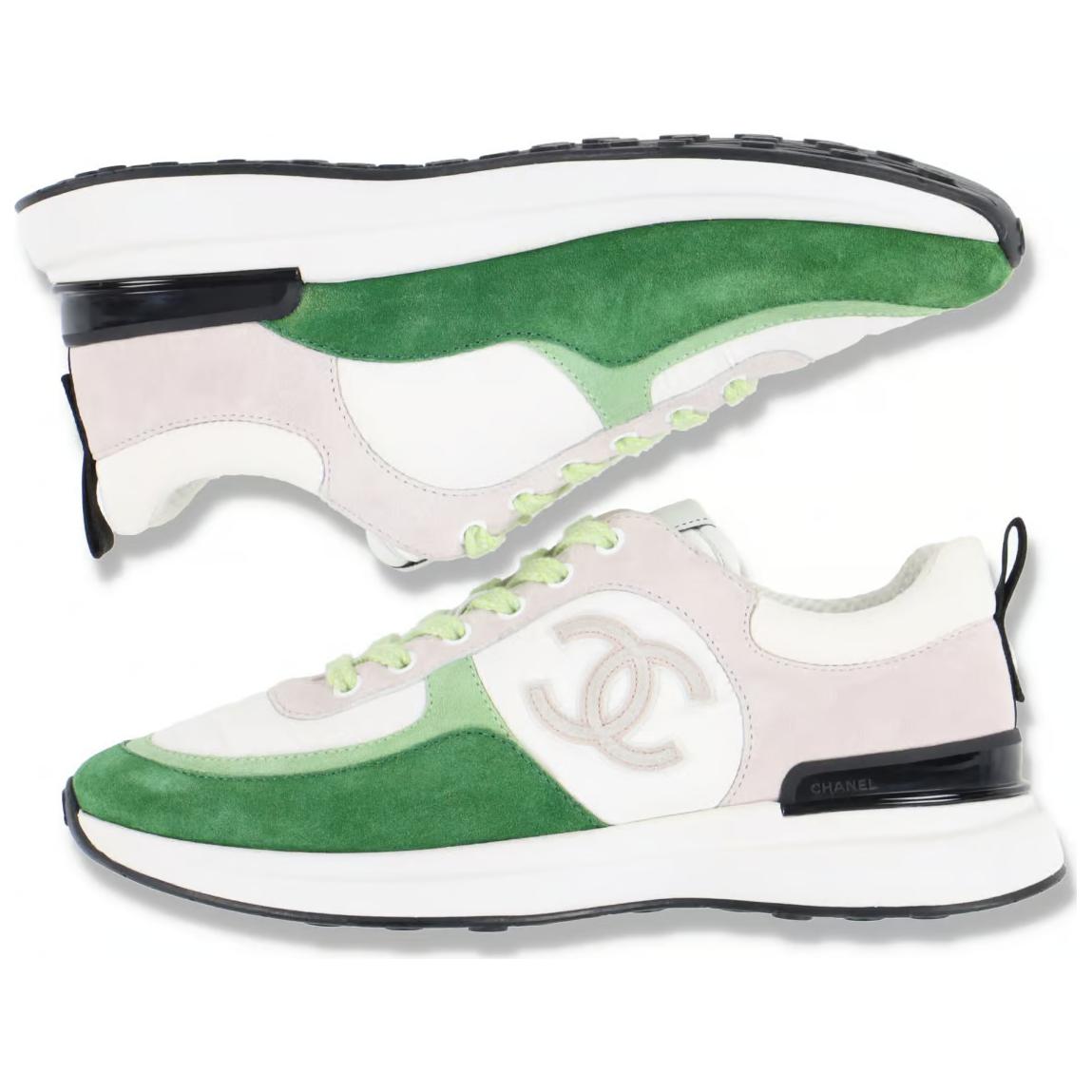 (W) Chanel Sneaker 'Green' 圖 3