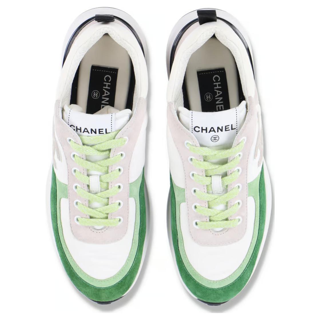(W) Chanel Sneaker 'Green' 圖 4