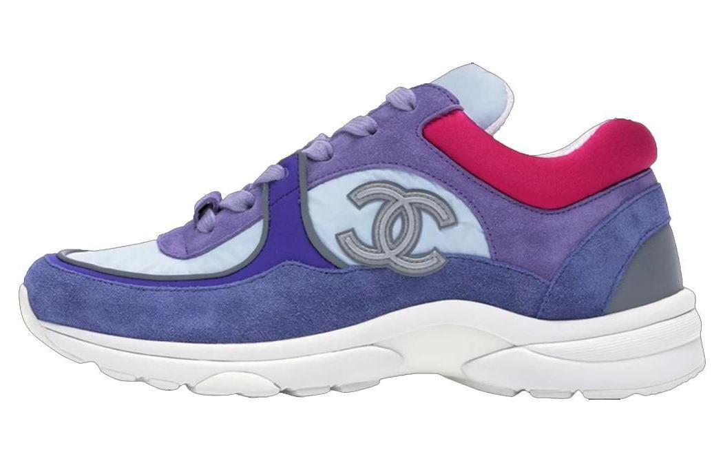 (W) Chanel Sneaker 'Ivory Blue'