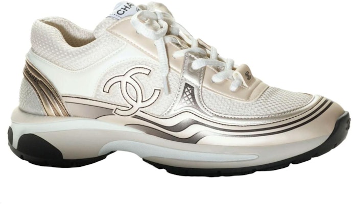 (W) 샤넬 아이보리 실버 스니커즈 G45077-B13308-NP518 Order (W) 샤넬 아이보리 실버 스니커즈 G45077-B13308-NP518