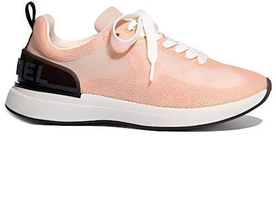 (W) Zapatillas Chanel 'Malla Bordada Rosa Claro' G37129-X56059-0K140 Order (W) Zapatillas Chanel 'Malla Bordada Rosa Claro' G37129-X56059-0K140