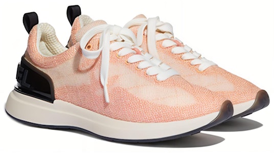 (W) Zapatillas Chanel 'Malla Bordada Rosa Claro' G37129-X56059-0K140 Lookbook (W) Zapatillas Chanel 'Malla Bordada Rosa Claro' G37129-X56059-0K140