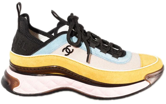 (W) 샤넬 스니커즈 '파스텔 옐로우 & 블루' G39070-Y55826-K4286 Order (W) 샤넬 스니커즈 '파스텔 옐로우 & 블루' G39070-Y55826-K4286