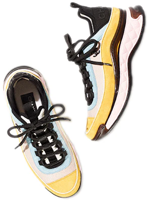 (W) 샤넬 스니커즈 '파스텔 옐로우 & 블루' G39070-Y55826-K4286 Shop (W) 샤넬 스니커즈 '파스텔 옐로우 & 블루' G39070-Y55826-K4286