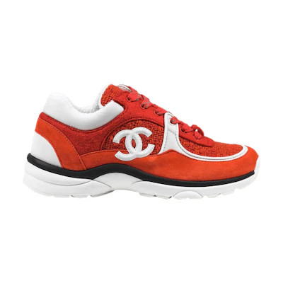 Chanel Sneaker 'Red Tweed'