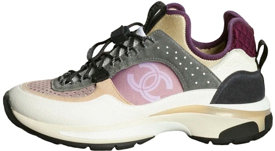 (W) Zapatillas Chanel 'Blanco Gris Morado' G39488-Y56142-K4944 Buy (W) Zapatillas Chanel 'Blanco Gris Morado' G39488-Y56142-K4944