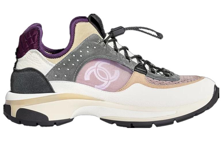 Order (W) 香奈儿运动鞋 '白色灰色紫色' G39488-Y56142-K4944