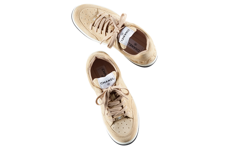 (W) Chanel Sneaker Low 'Beige' 圖 3