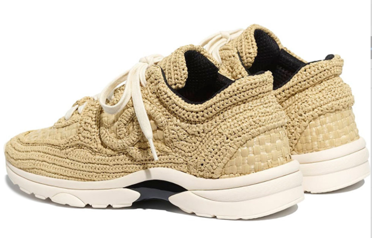 (W) Chanel Sneaker Low 'Beige Woven Coir' 圖 3