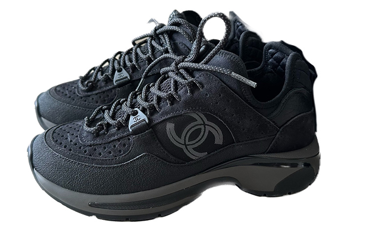 (W) Chanel Sneaker Low 'Black CMFT'