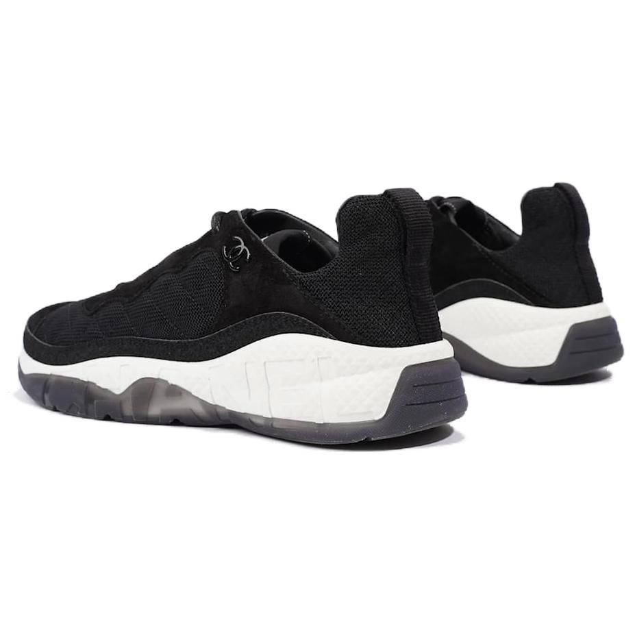 (W) Chanel Sneaker Low 'Black Leather' 圖 4