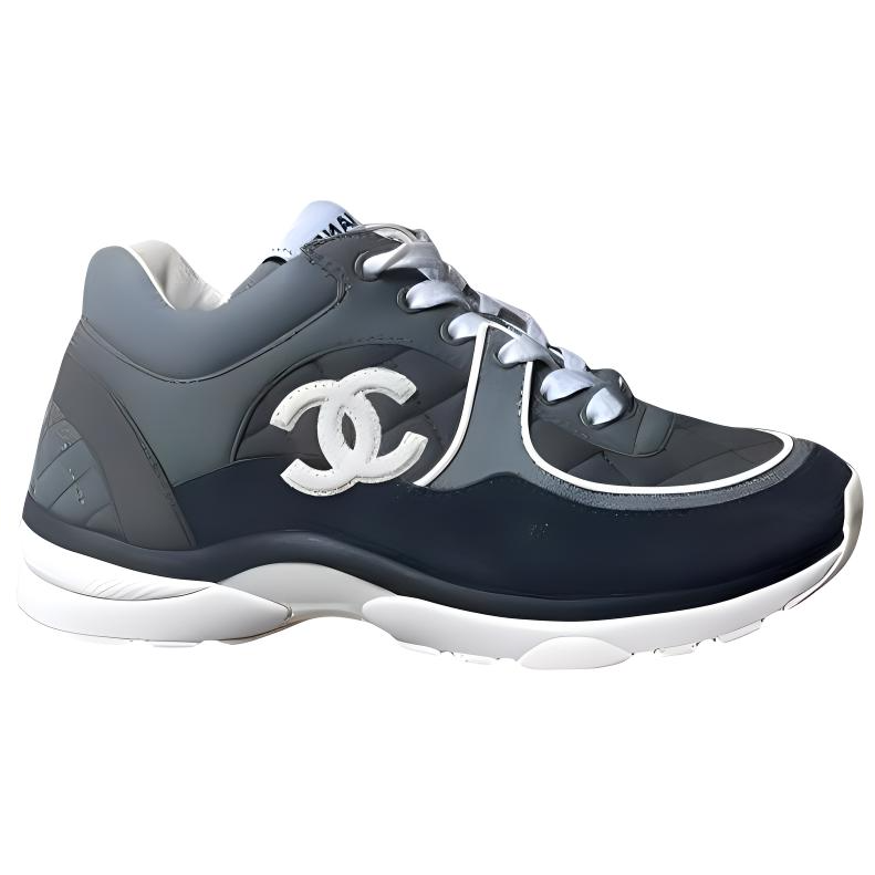 (W) Chanel Sneaker Low 'Fashion Ribbon Grey' 圖 2