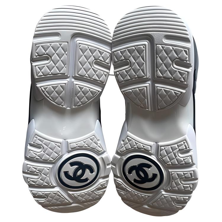 (W) Chanel Sneaker Low 'Fashion Ribbon Grey' 圖 5