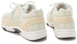 Shop (W) Chanel Sneaker Low 'Logo Lace-Up - Beige Biru' G38299-Y56627-K6021