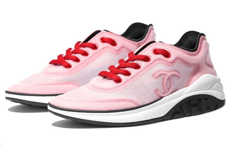 (W) Chanel Sneaker 'White Pink' 圖 5