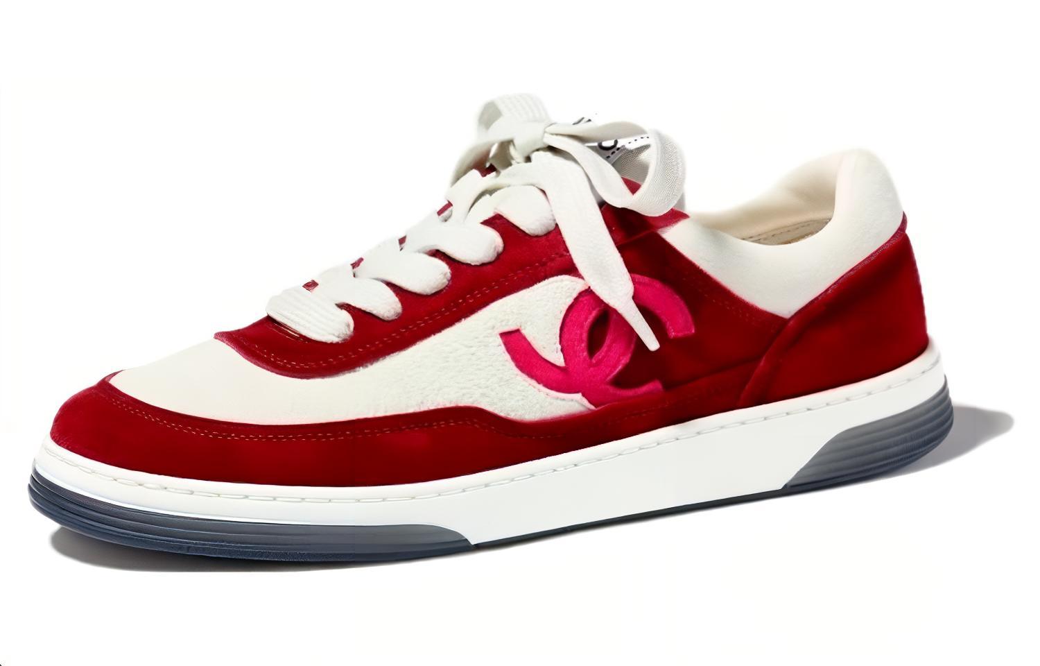 Buy (W) 香奈儿粉白低帮时尚运动鞋 G39978-X56979-K5845