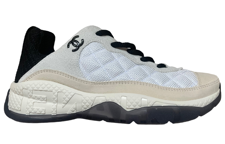 (W) Chanel Sneaker Low 'White Black' 圖 2